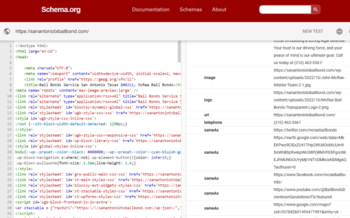 Schema Markup Examples